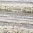 Woven Texture Stripe Bath Rug Grey 22X58"