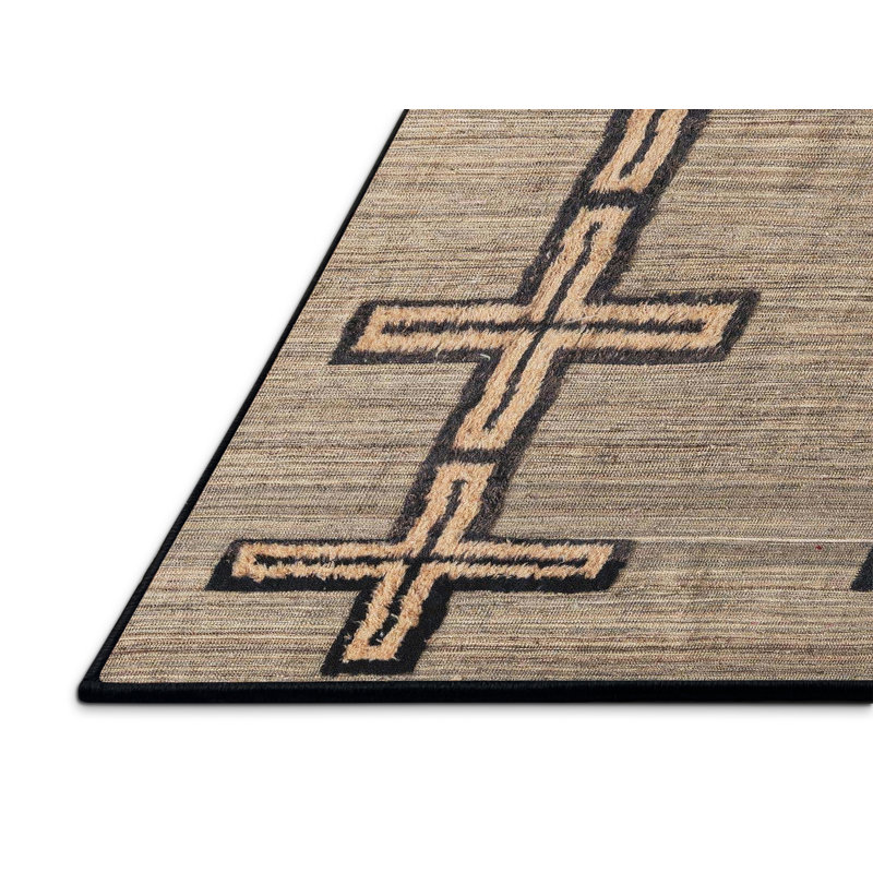 Abstract Indoor Rug, Runner 2' x 5'