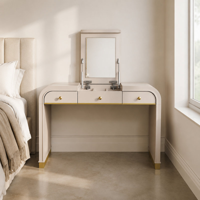 Bureau de coiffeuse Classic, Champagne