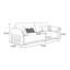Canapé-lit causeuse en similicuir beige-1123801755