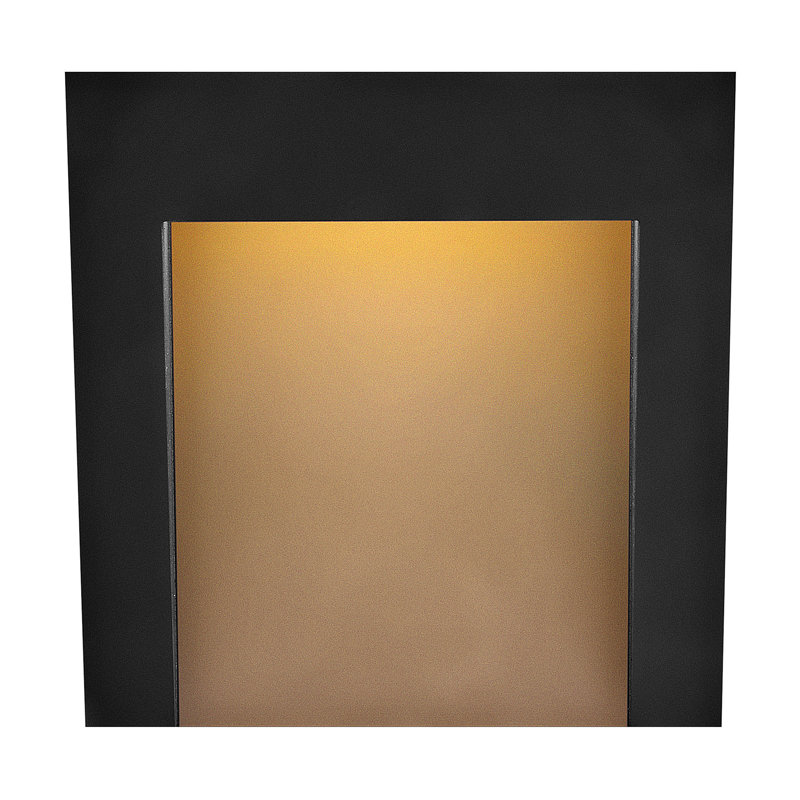 Hinkley Taper Integrated LED Outdoor Wall Mount, Textured Black