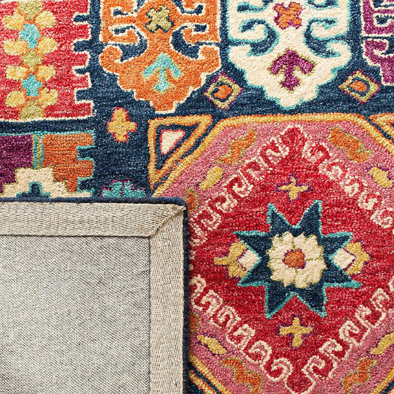 Tapis en laine touffeté à la main de style ivoire Ivanhoe, Rectangle 6 pi x 9 pi