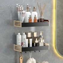 Hanging Stainless Steel Shower Caddy Everly Quinn