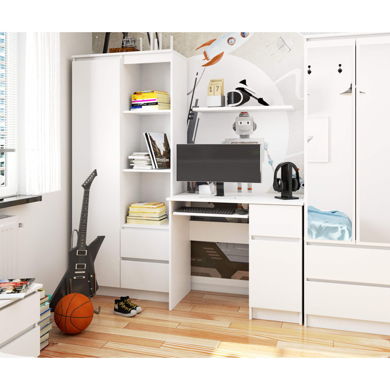 Srinithi Desk, Left, White