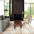 Deco Striped Tile Wool Beige Area Rug-1420579319