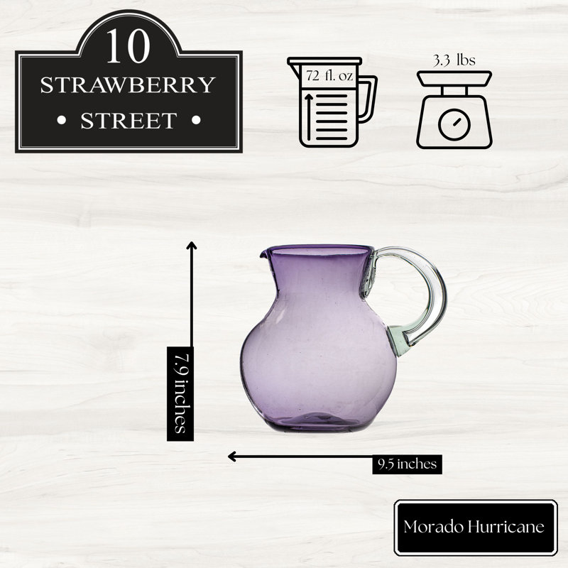 Pichet 10 verres Strawberry Street Morado