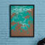 Hong Kong City Map - No Frame Print-168503321