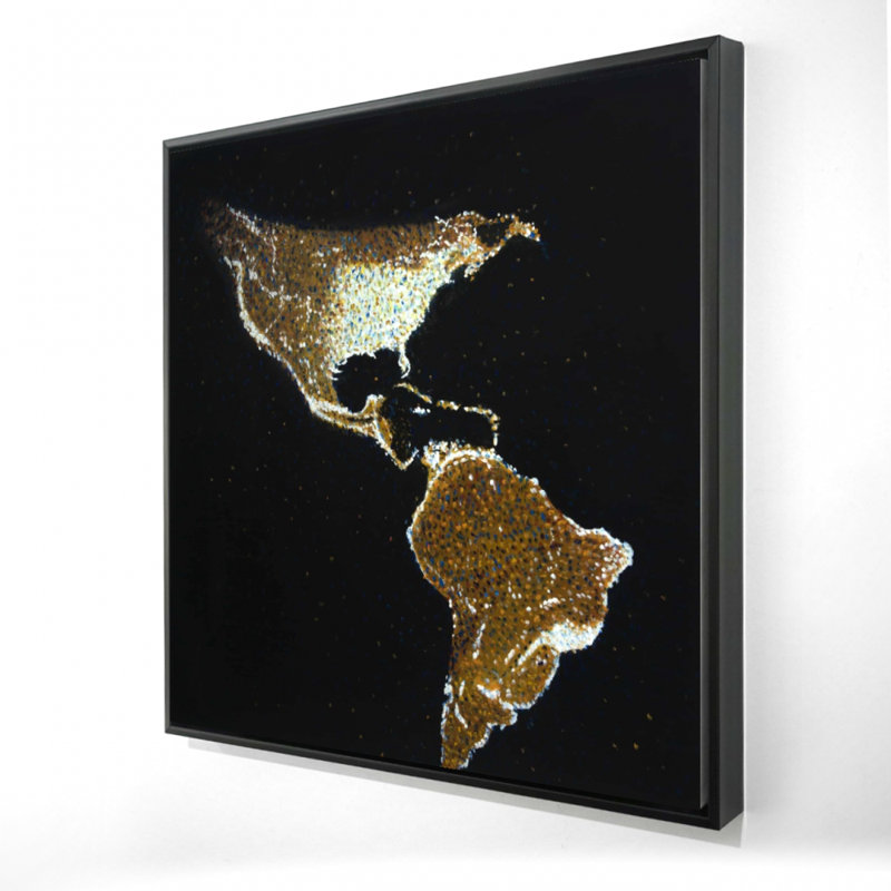 «American Continent At Night»
