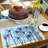 CounterArt Laguna Palms Reversible Rectangular Plastic Placemats