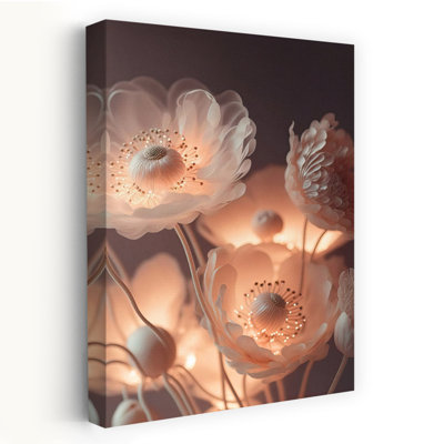 Affiche murale contemporaine et moderne « Fleurs »
