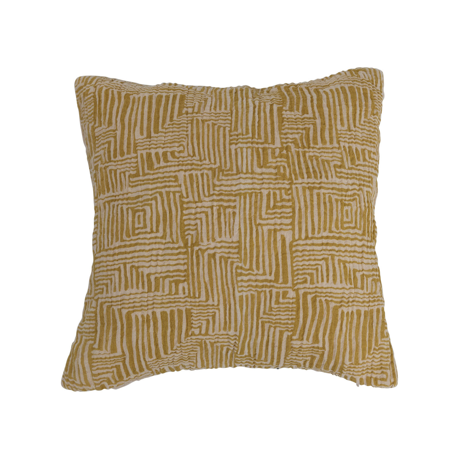 Saair Geometric Cotton Throw Pillow