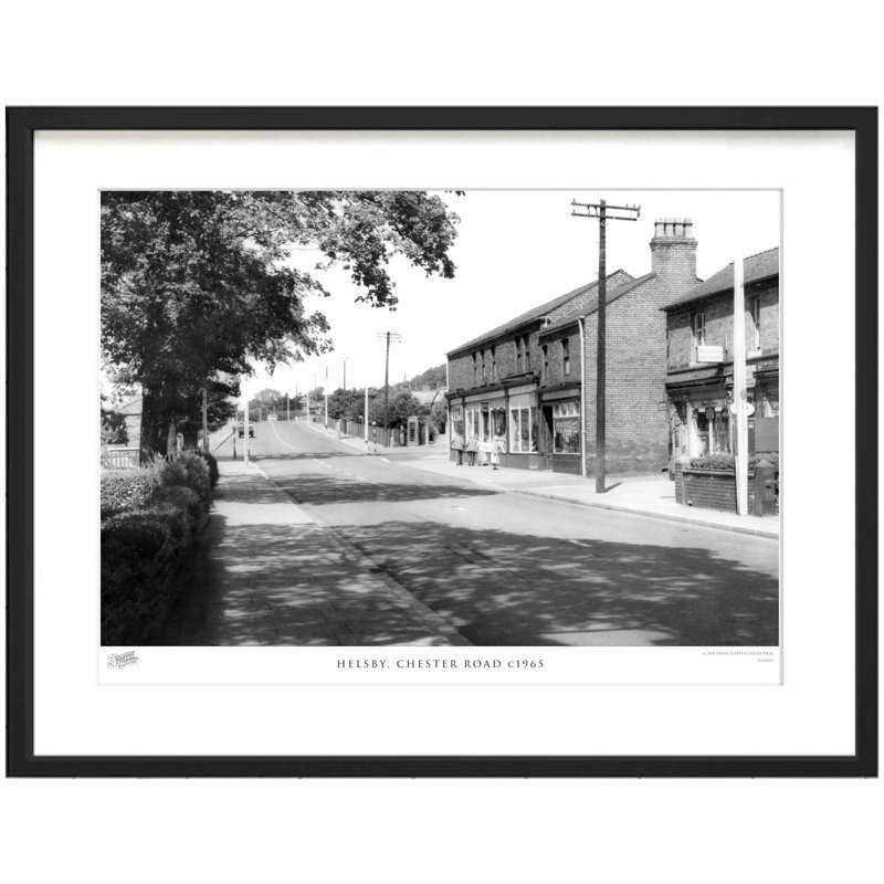 Helsby, Chester Road C1965 - Single Picture Frame Print, 45cm H x 60cm W x 2.3cm D