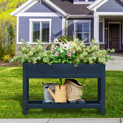 High-Density Polyethylene Elevated Planter