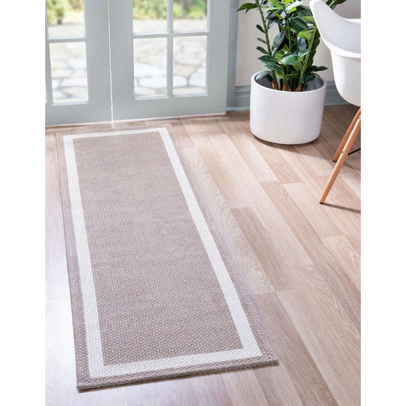 Tapis uni / rayé couleur Warlick, Tapis de couloir 2 pi 2 po x 7 pi 4 po