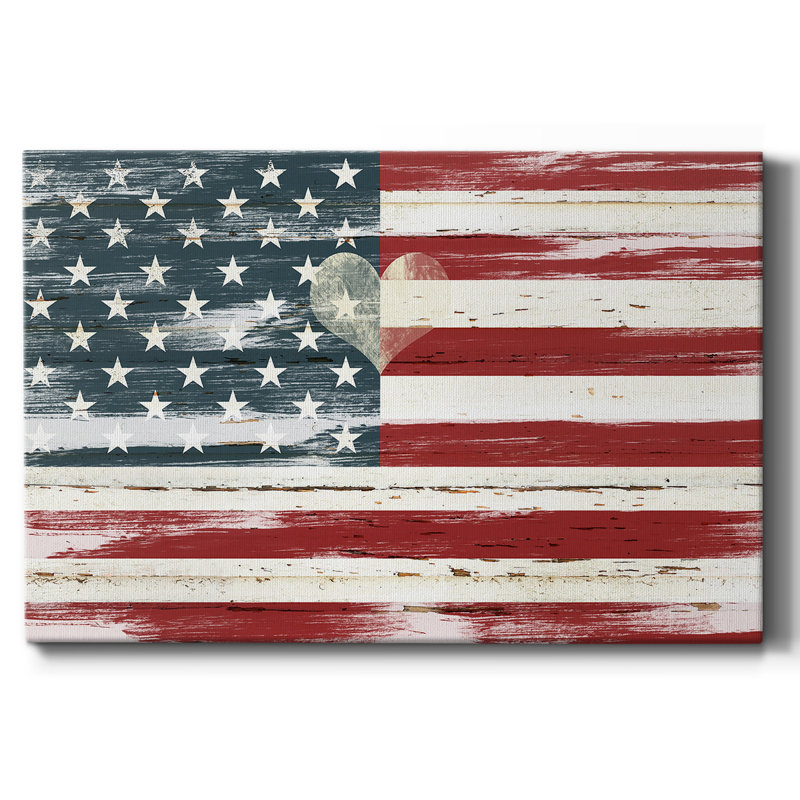 Heart of America-Toile tendue avec châssis, H 18 po x l 27 po