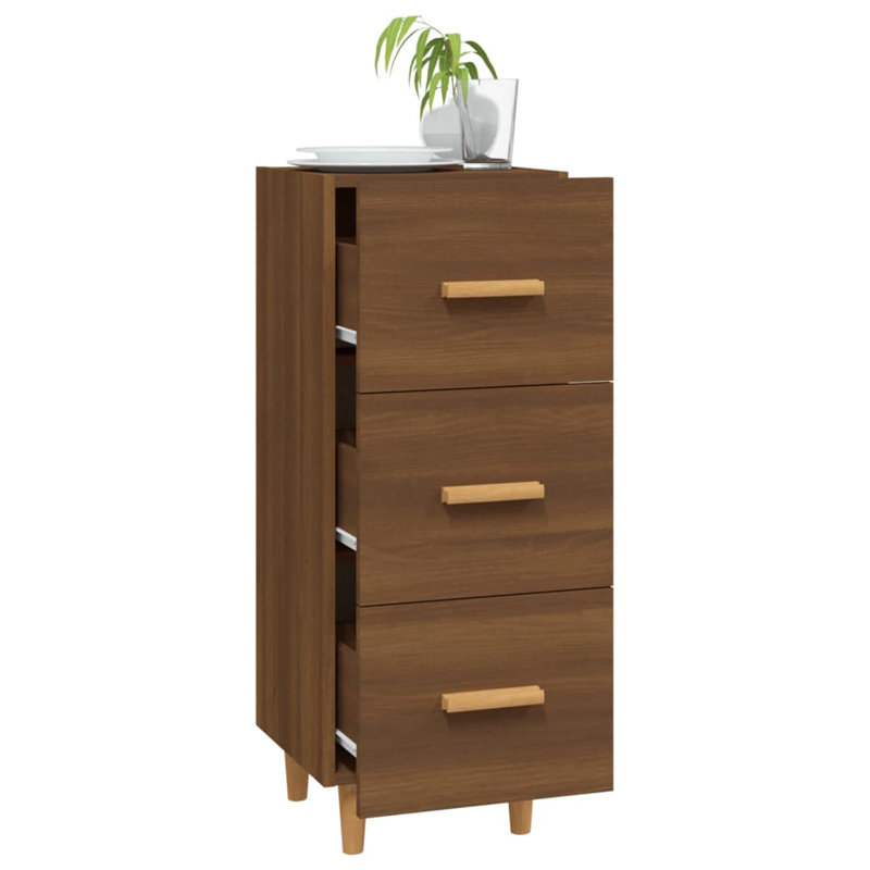Karylin 34.5cm Sideboard, Dark Brown