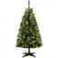 Arbre de Noël artificiel illuminé 5 pi, décoration des Fêtes, 365 branches, 152 lumières DEL blanc chaud / coloré, ouverture automatique-1554778323