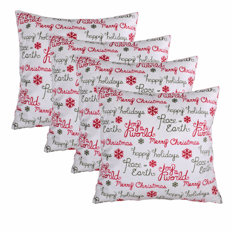 Christmas Abstract Pillow Cover