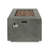 Square Fireplace With 50K - Iron Quality, Rust-, Matte 50,000 Decorative