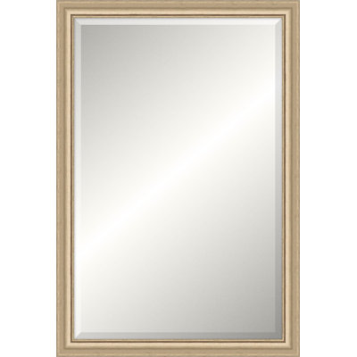Chamblee Solid Wood Beveled Mirror