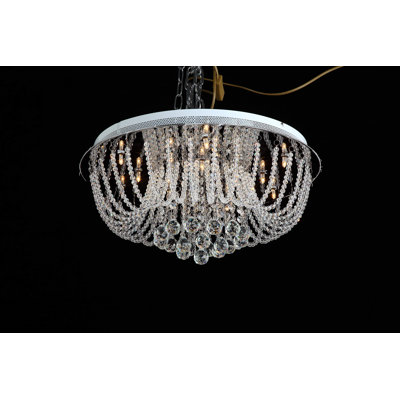 Scruggs 15-Light Crystal Chandelier