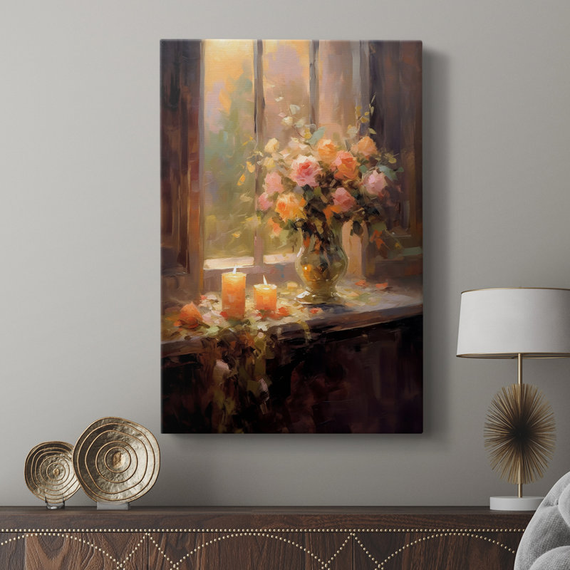 FLORAL Series DCCLV III - Gallery Cavas sur mesure, H 18 po x l 12 po