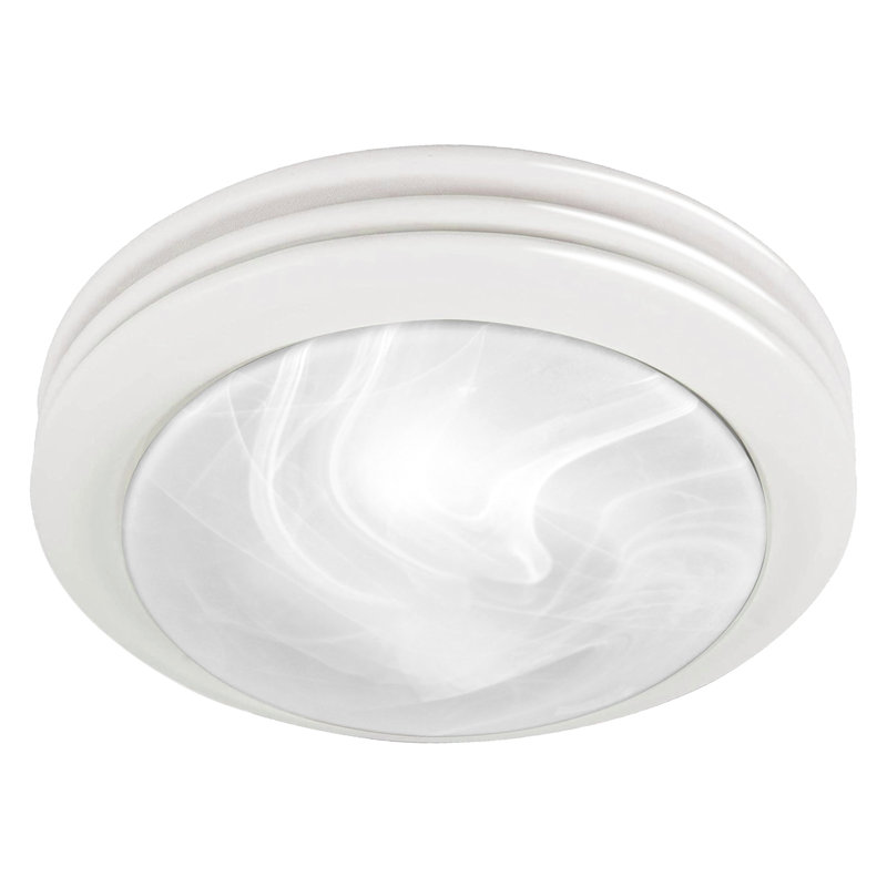 80 CFM Bathroom Fan, Satin White