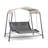 Palermo Lounger Double Swing Chair with Stand