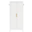 Garde-robe en métal 2 portes