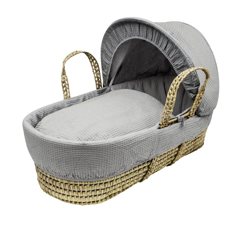 Moses Basket with Bedding with Mattress