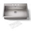 Vault™ 33" L x 22" W Top Mount/Under Mount Large Single Bowl Kitchen Sink-66209605