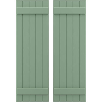 Americraft (2 Batten) Joined Board-n-Batten Shutters (Per Pair)
