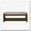 Banc avec étagère à chaussures à tablette inférieure-957306367