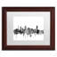 «Montreal Canada Skyline B&W», impression encadrée-17769403-40402156-69492834