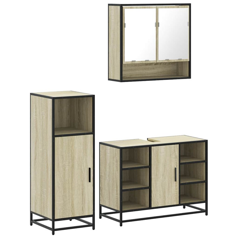 Stefaun Bathroom Suite, Sonoma Oak