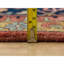 Tapis surdimensionné en laine noué à la main 13 pi 10 po x 18 pi 1 po rouge Heris 611D4B3E983841BCBBC32B59B8A03D57