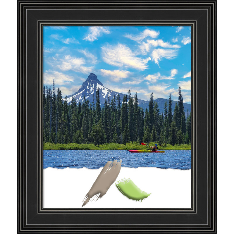 Earmie Black Picture Frame, 18" W x 22" H