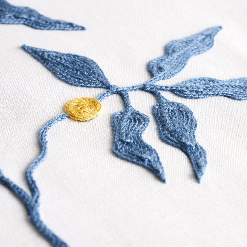 Lilla Embroidery Fabric