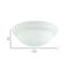 Plafonnier encastré simple en forme de bol 14 po à 2 lumières Guadalupe-21430675-100098247