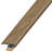Plastic 1.38'' W x 94'' L End Cap-71597792