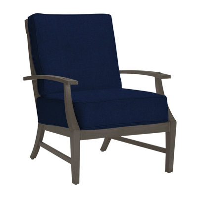Croquet Patio Chair with Cushions