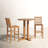 Colete Mabrey Round 2 - Person Teak Outdoor Dining Set