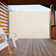 Patio Retractable Side Awning with Aluminum Frame, Waterproof Privacy Screen for Garden and Pools