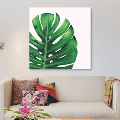 « statement palms iv », impression sur toile