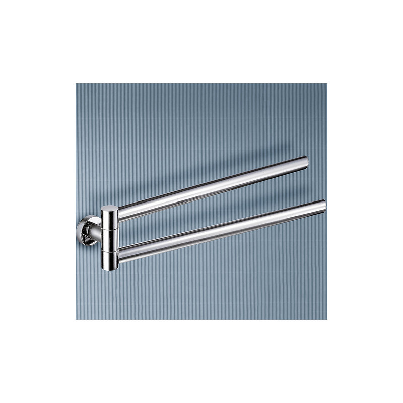 Porte-serviettes mural double Demetra