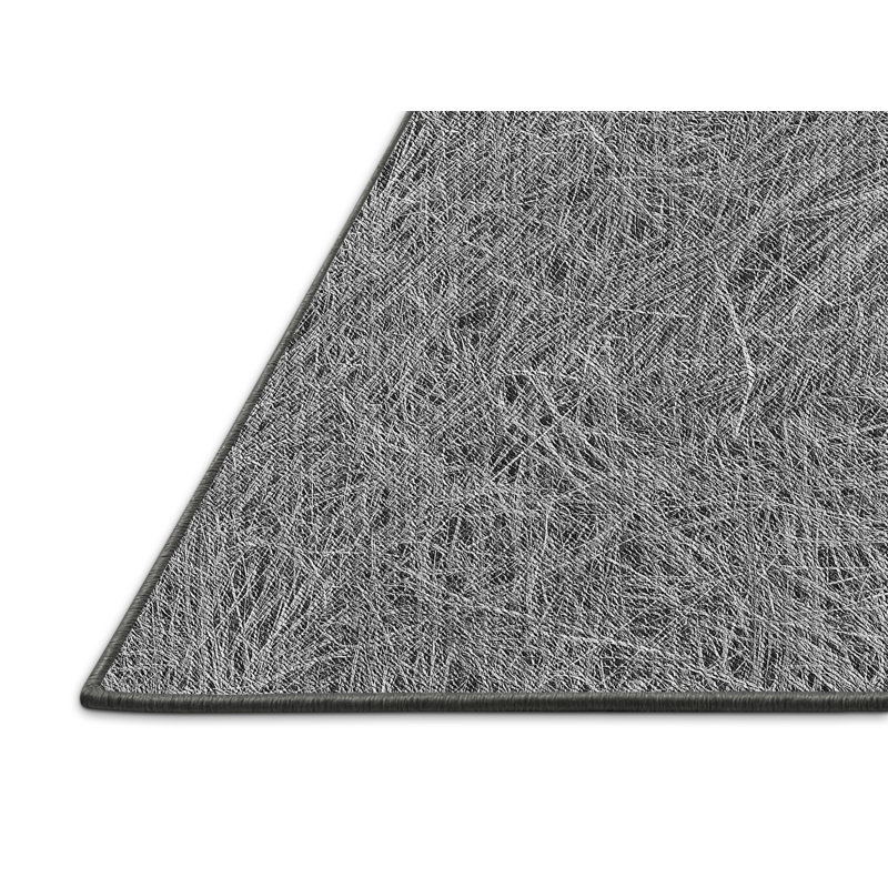 Tapis à chevrons gris, Rectangle 4 pi x 6 pi
