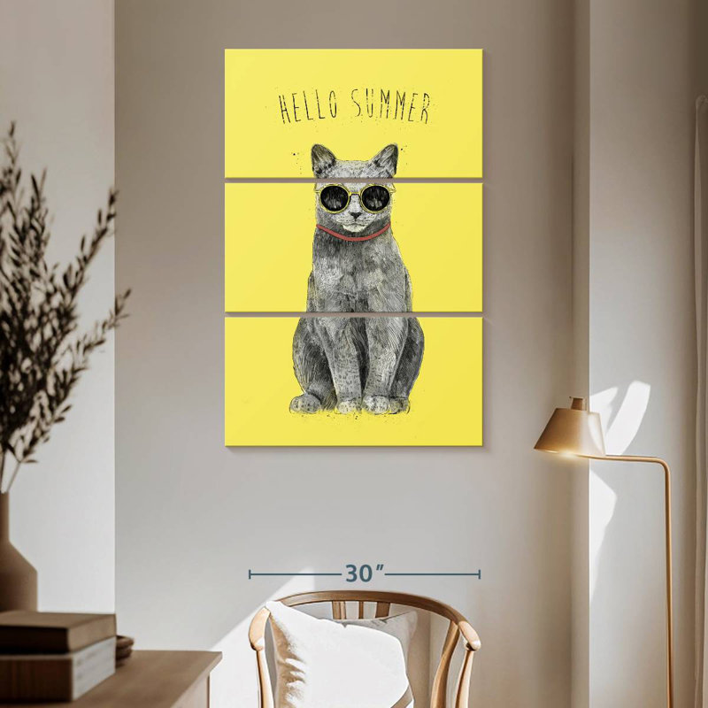 Brampt Hello Summer, 65" H x 42" W