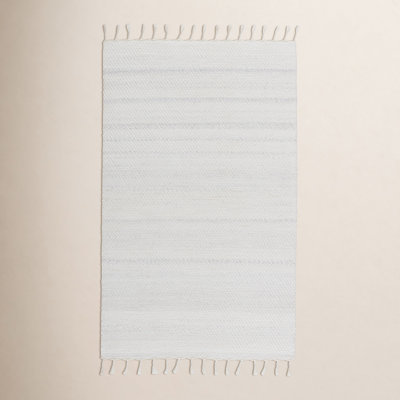 Isabell White Hand-Woven Outdoor Rug