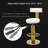 Cravets Stainless Steel Bar Stools with Back Modern Adjustable Barstools Swivel Bar Chairs（1PCS）-1640288240
