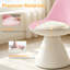Tabouret de siège de coiffeuse polyvalent rembourré en cuir XUEGW, rose-76457823